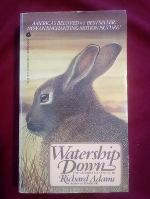 Watership Down Richard Adams Avon Vintage Paperback Sci-Fi Fantasy Book 1972