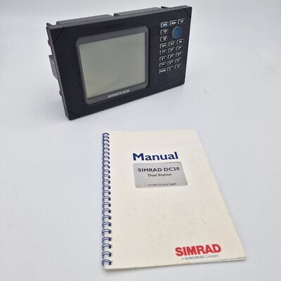 SIMRAD Shipmate DC30 Boat Marine GPS Navigator Dual Station ChartPlotter DC 30