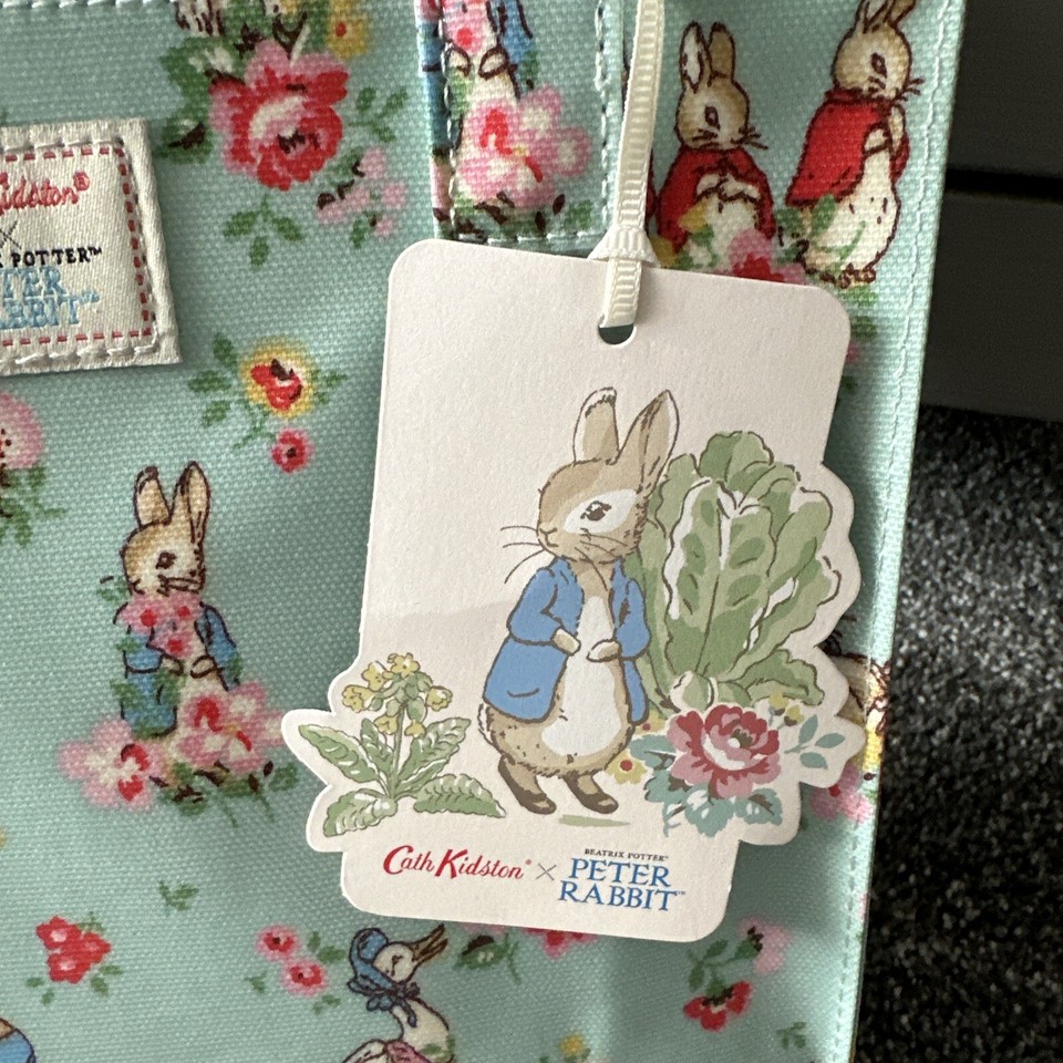 CATH KIDSTON X Beatrix Potter Peter Rabbit, Small Bookbag New With Tags