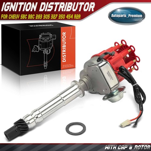 Ignition Distributor w/ Cap & Rotor for Chevy SBC BBC 283 305 327 350 454 V8 R2R eBay