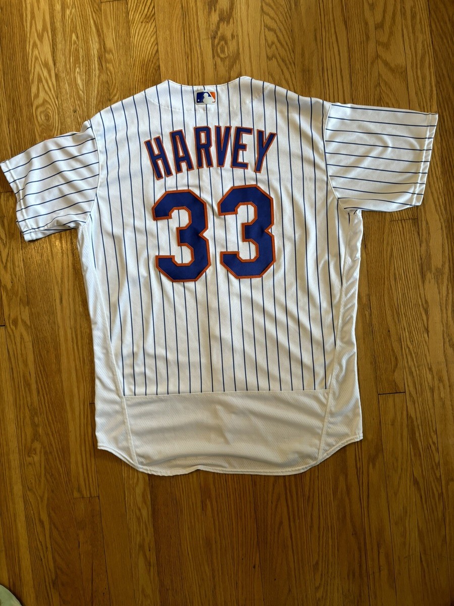 Matt Harvey #33 New York Mets Majestic Authentic Flex Base MLB
