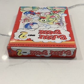 Bubble Bobble Part 2 (NES, 1993 TAITO) Authentic Complete CIB Manual TESTED