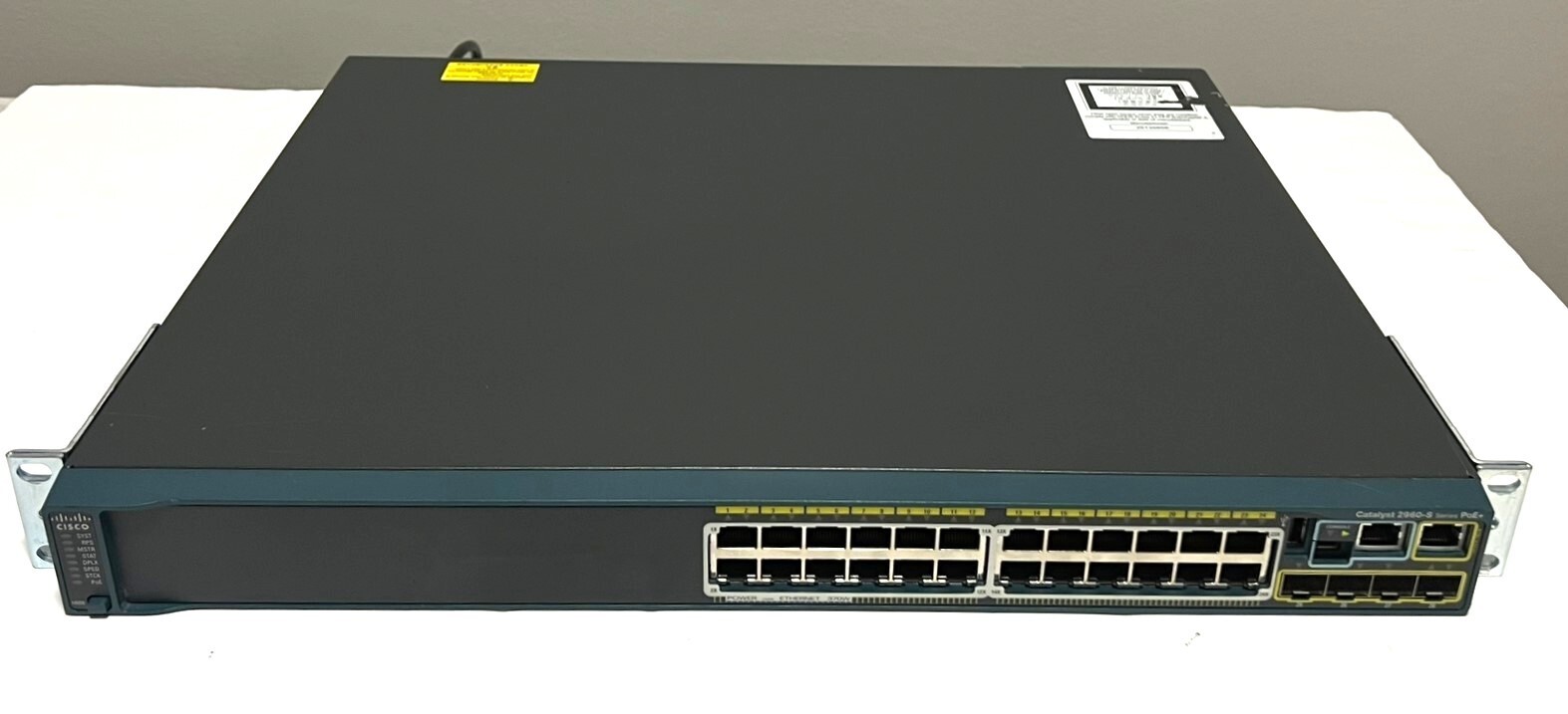 Cisco WS-C2960S-24PS-L V04 Catalyst 2960 Plus Series 24 Port PoE Switch ...