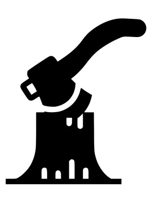 Axe Artistic Creative Decorative Stencil Template Reusable for Wall Decor, DIY P