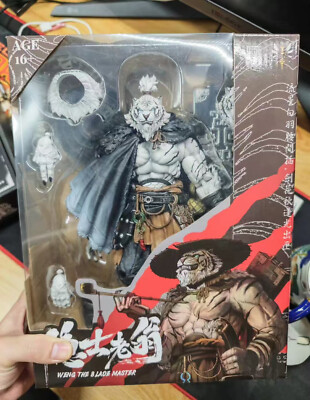 MAESTRO UNIONホワイトタイガーマンアクションwite tiger New 1/12 Scale BBTS WORKSHOP Maestro Union White Tiger Figure DX