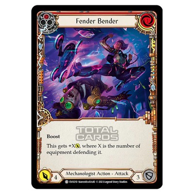 Flesh & Blood - Bright Lights - Fender Bender (rot) - EVO210