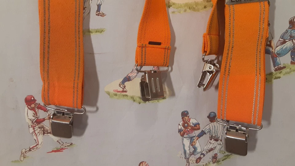 🔨 Carhartt Men's High Visibility Reflective Suspenders Bright Orange 46" Length - Image 4 of 4