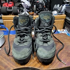 Vintage Hi-Tec Hiking Green Boots Size 7