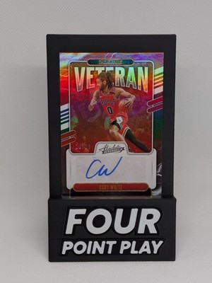 2020-21 Panini Absolute Memorabilia Coby White Veteran Autographs Bookend 10/10
