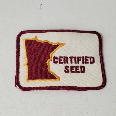 Vintage Minnesota Certified Seed Patch Uniform Hat Cap Jacket Farm Agriculture