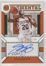 2018 Panini Cornerstones Elemental Signatures /129 Josh Jackson #ES-JJK Auto 8k4