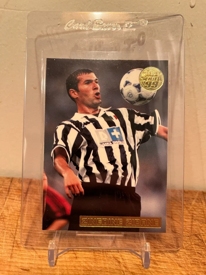 Zinedine Zidane Oro #24 1998 Merlín Serie A 99 RARO VINTAGE JUVENIL Foto 3 de 4