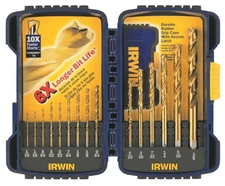 Irwin 15Pc Turbomax Pro Drill Bit Set
