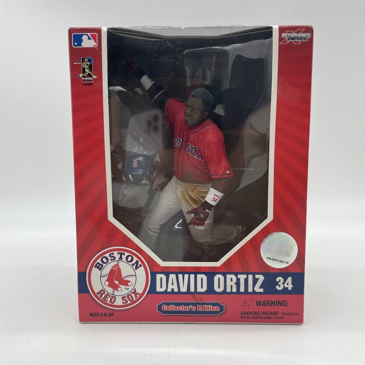 Boston Red Sox - MLB - DAVID ORTIZ - Collector's Edition McFarlane