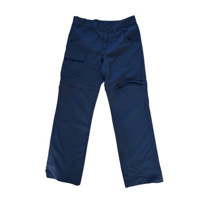 Columbia Kids Silver Ridge Convertible Hiking Pants Navy Omni-Shade Size M 10/12