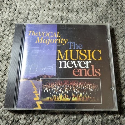The Vocal Majority   The Music Never Ends CD 1996 A Cappella Barbershop VM