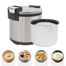 19L/20Qt Electric Rice Warmer Non-stick Cylindrical Shape Commercial Rice Warmer