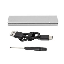 6Gbs NGFF SSD USB3.1 Type-C M.2 Hard Disk Case Adapter External Enclosure Box aa