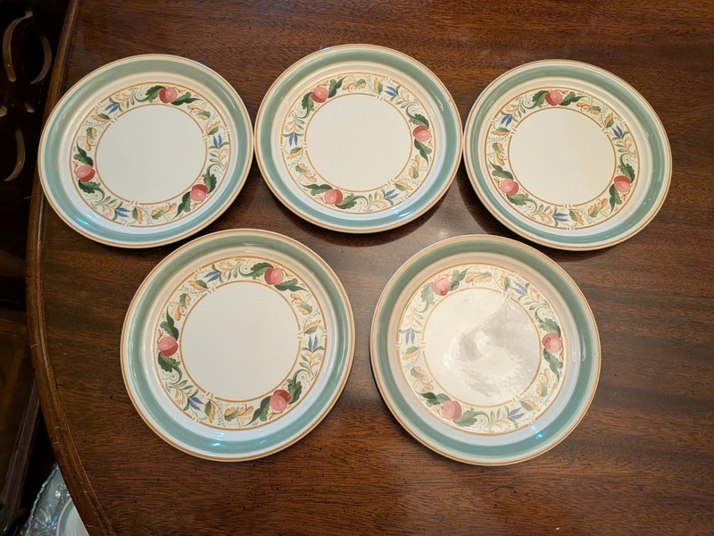 5 ea Salad /Bread Plates - Noritake Keltcraft Countrywood 9226 - Ireland