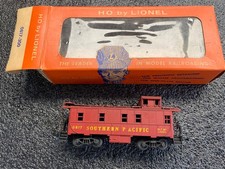 BOXED LIONEL HO 0817 SOUTHERN PACIFIC CABOOSE COMPLETE ORIGINAL FREE SHIPPING