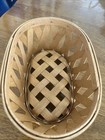 Longaberger 2006 Little Laundry Basket, Liner & Protector — photo 3