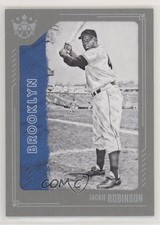 2021 Panini Diamond Kings Gray Framed Jackie Robinson #18 HOF 0i8b