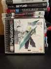 Final Fantasy VII FF7 •PlayStation PS1 Black Label • Complete CIB