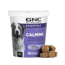 Dog Calming Relaxation for Stress Support Bacon Flavor Chews 60 Ct