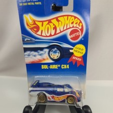 1991 Hot Wheels Blue Card #254 SOL-AIRE CX4 #254