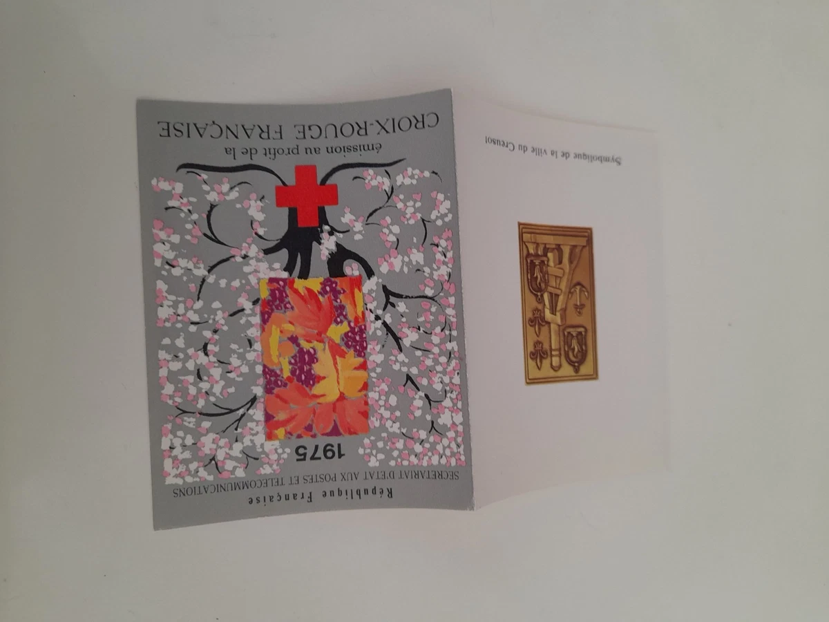 Carnet Commémoratif BC1719 Au Profit De La Croix-Rouge Timbres Neufs Annee 2019