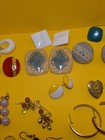 25 Pairs Retro MCM Pierced Earrings Mixed Lot Mid-Century-Modern  — photo 8