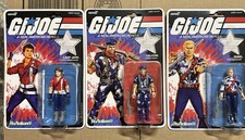 G.I. Joe Reaction Super 7 LT. Falcon Duke & Lady Jaye 250th Anniversary