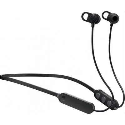 Skullcandy JIB+ Bluetooth-Kopfhörer schwarz Nackenriemen In-Ear Headset Mikrofon