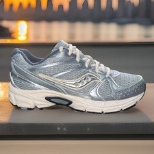 New Women's Size 9 Saucony Ride Millenium Silver Cream Running Shoes S60812-8