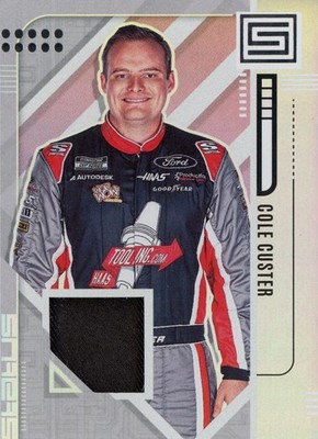 PANINI 2022 CHRONICLES COLE CUSTER #SS-CC STATUS SWATCHES RELIC CARD