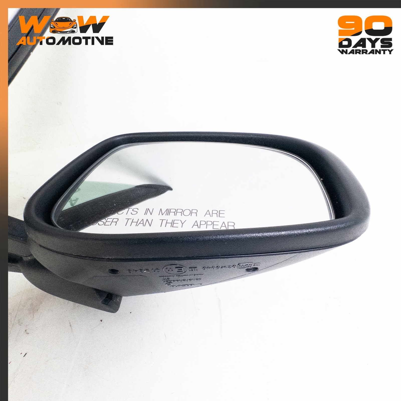 06-16 ASTON MARTIN V8 VANTAGE RIGHT EXTERIOR REAR VIEW MIRROR WINDOW CARBON OEM