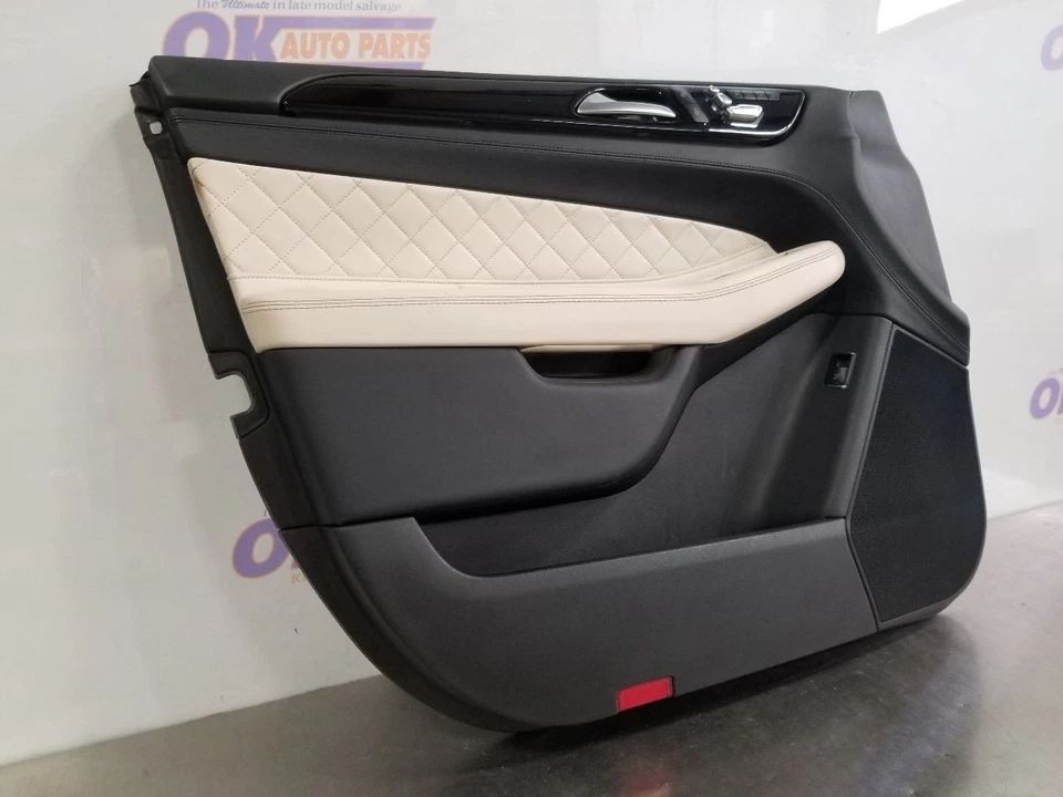 17 2017 MERCEDES GLE43 AMG 166 TYPE DOOR TRIM PANEL FRONT LEFT DRIVER Foto 3 de 4