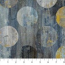Pedigree By Northcott - Charcoal Large Dots  DP28027-98