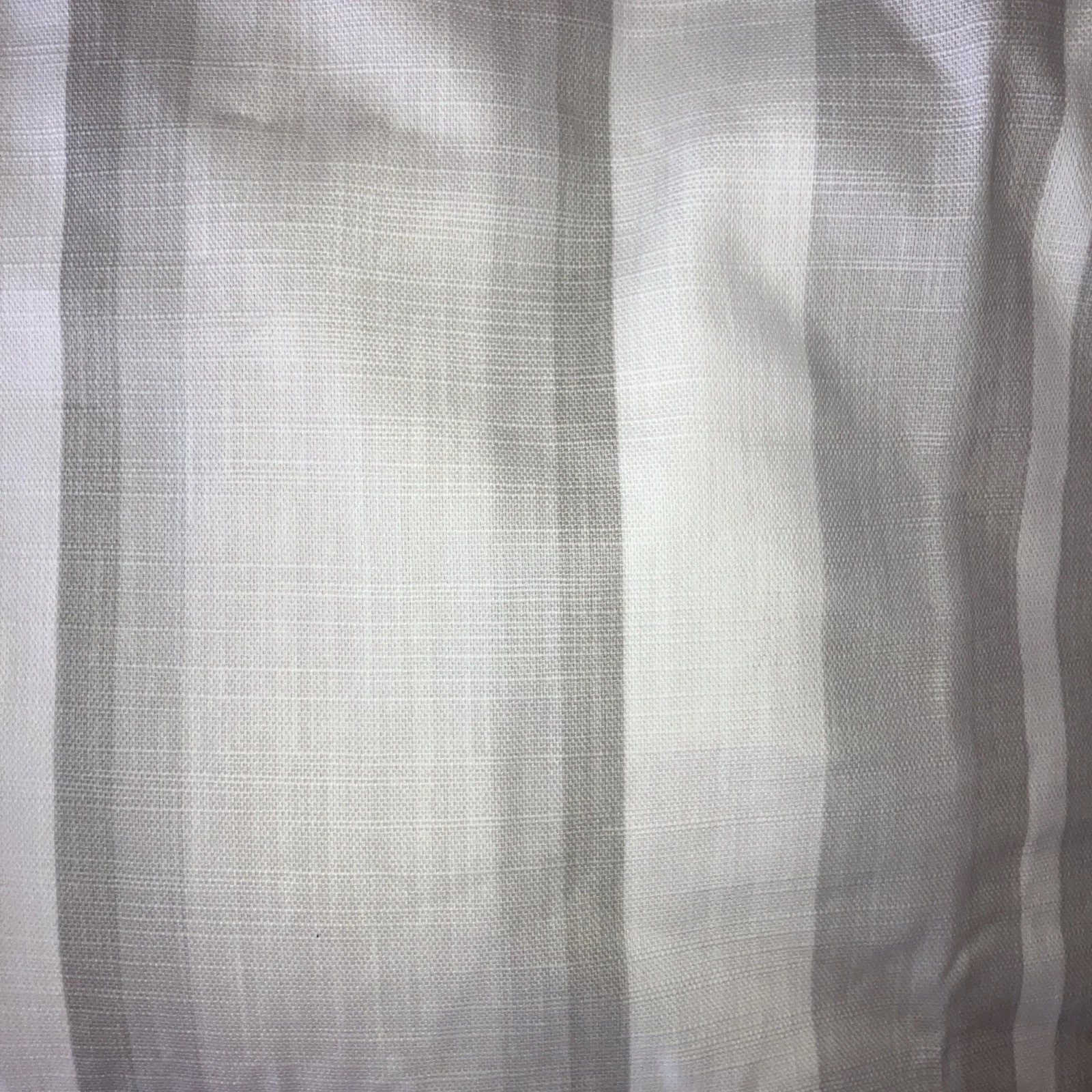 Laura Ashley 244 wide x 182 cms. 100 % cotton Natural Linen look. Lined Curtain