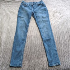 White Label 👖Symons Fit Women's Skinny Blue Jeans, Uk Size 10 Denim W28 L32