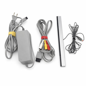 Nintendo Wii RVL-001 Console Set: Pick OEM Controllers & Cords