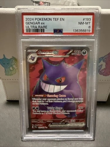 Gengar ex 193/162 SV05: Temporal Forces Holo PSA 8