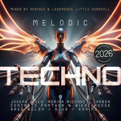 CD  Melodic Techno 2026 von Various Artists