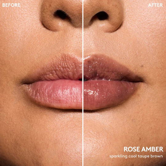 Gloss Bomb Universal Lip Luminizer, Rose Amber, 0.30 oz, New