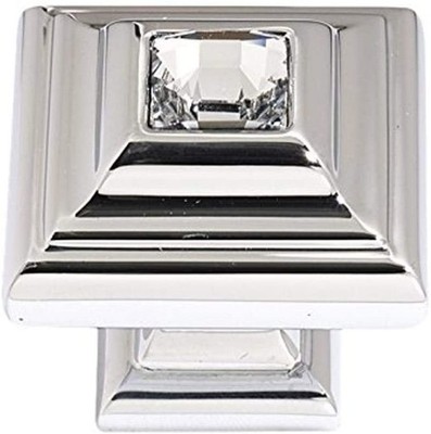 Alno C213-CLR/PC Swarovski Crystal 1 1/4'' Crystal Knob Polished Chrome