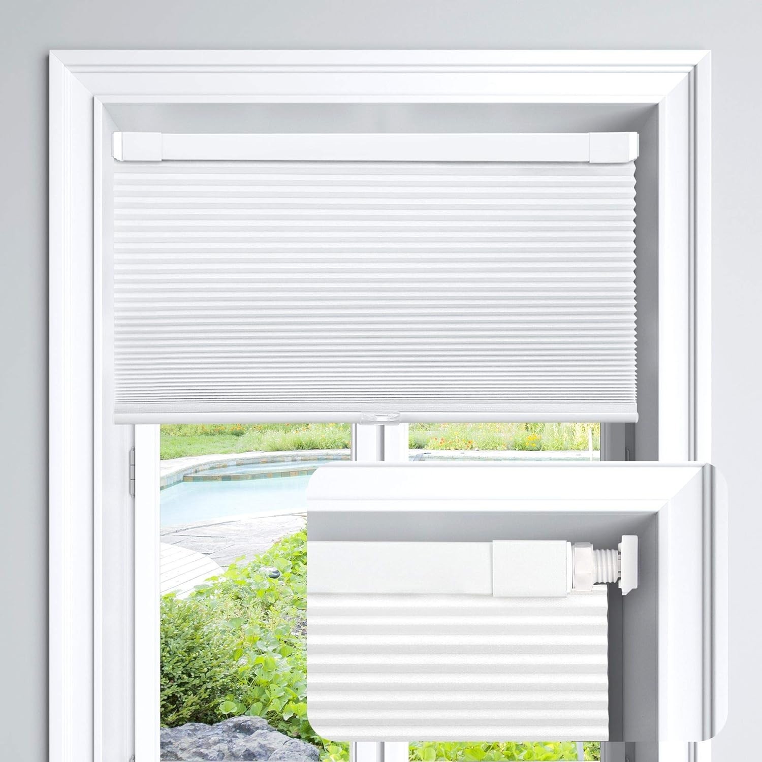 Light Filtering Honeycomb Shades 34'' X 72"
