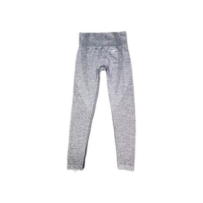 Gymshark Leggings Women Sz XS Vital Seamless 2.0 Gray Stretch Performance C30-59