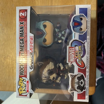 Funko Pop! Spiele Rocket VS Mega Man X 2 Pack Marvel VS Capcom Infinite