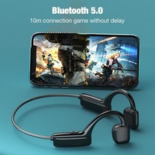 Bluetooth 5.0-Bone Conduction Headset Wireless Outdoor Sport Open Ear Headphones