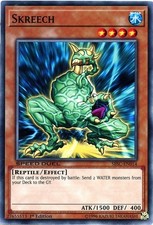 Yu-Gi-Oh TCG SBSC-EN014 C Skreech Speed Duel: Scars of Battle
